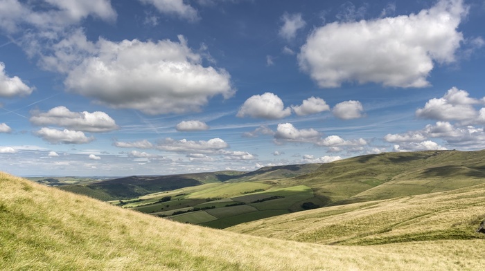 clouds, landscape