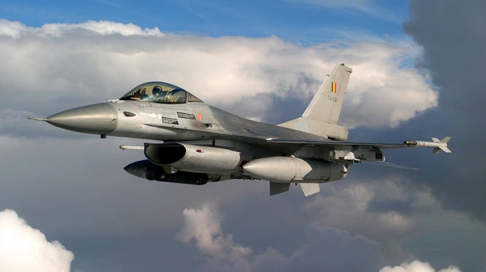 aircraft, General Dynamics F, 16 Fighting Falcon, military aircraft