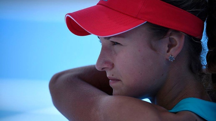 profile, face, Anna Kalinskaya, tennis, girl