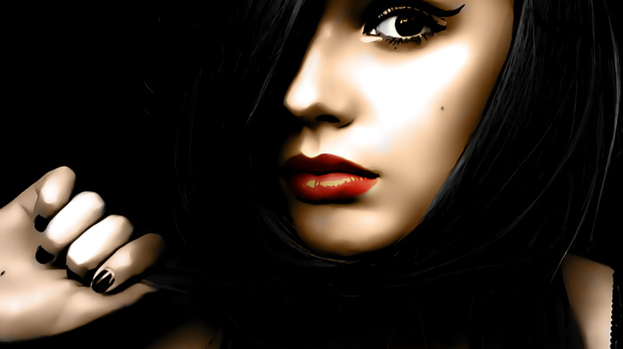 girl, face
