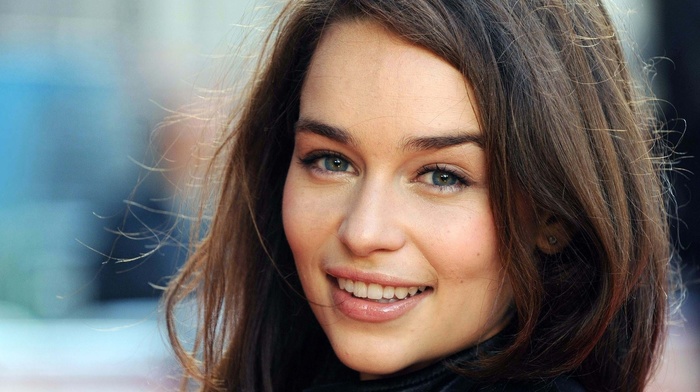 brunette, actress, Emilia Clarke