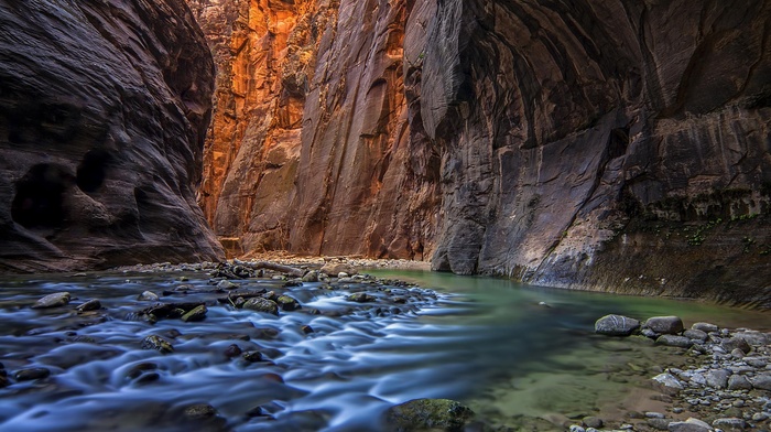 nature, rock, water, landscape