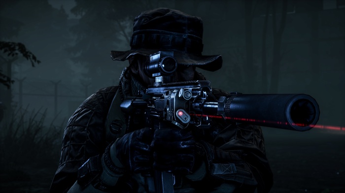 military, Battlefield 4, battlefield 4 night operations, artwork, assault rifle, video games, special forces