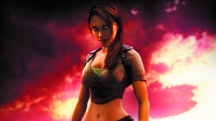 Tomb Raider, artwork, Lara Croft, video games