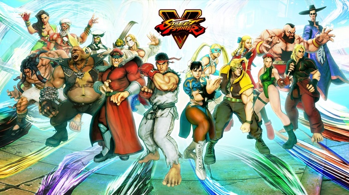 Street Fighter V, artwork, video games