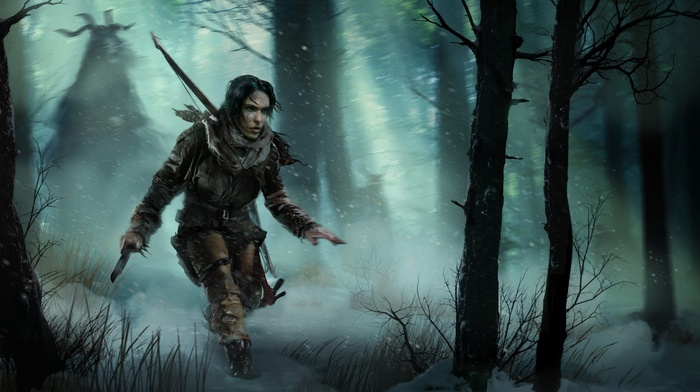 artwork, Rise of the Tomb Raider, video games