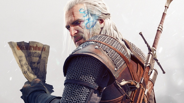 artwork, video games, Geralt of Rivia, The Witcher 3 Wild Hunt