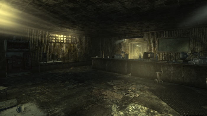 workshops, Fallout, garages, ambient, fallout 3
