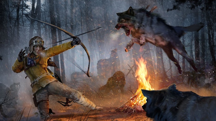 video games, Rise of the Tomb Raider, artwork