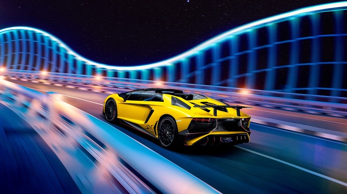 vehicle, Lamborghini Aventador, car