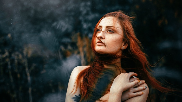 face, model, girl