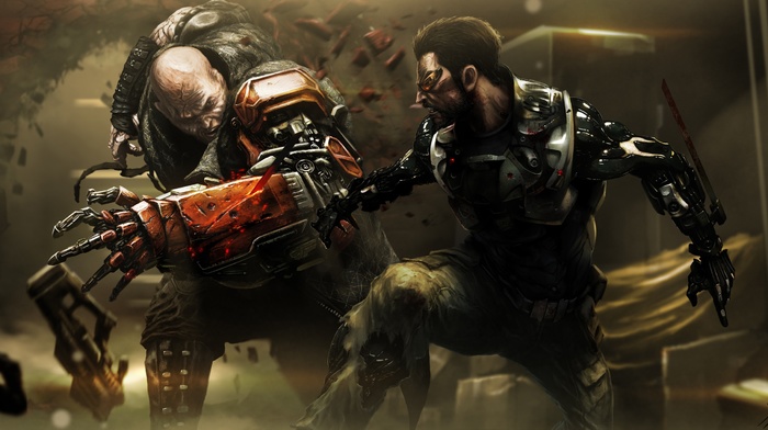Deus Ex Mankind Divided, video games, artwork, Adam Jensen
