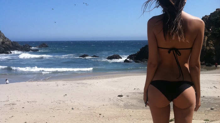 model, Emily Ratajkowski, ass, girl, bikini, the gap