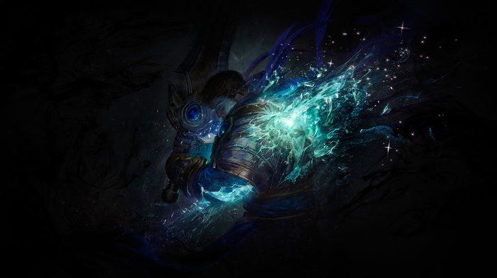 fantasy art, Garen League of Legends