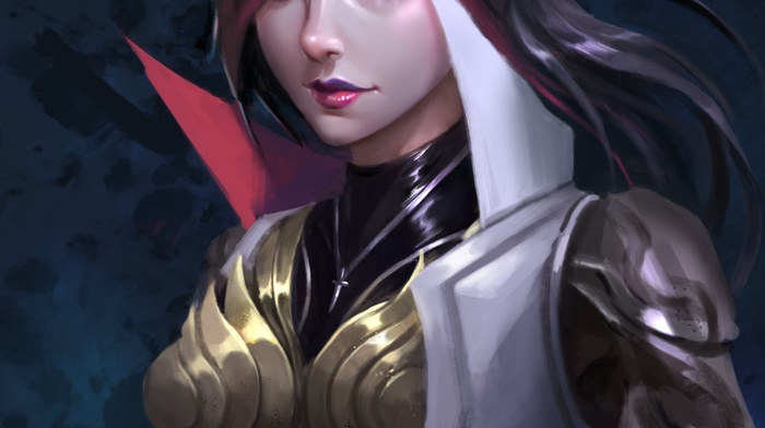 fantasy art, Fiora League of Legends, League of Legends