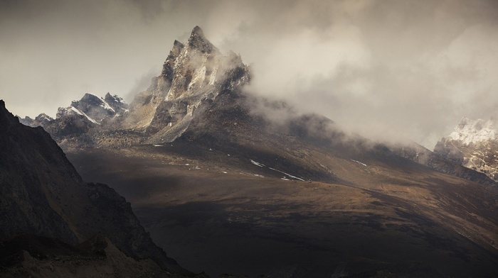 landscape, mountains