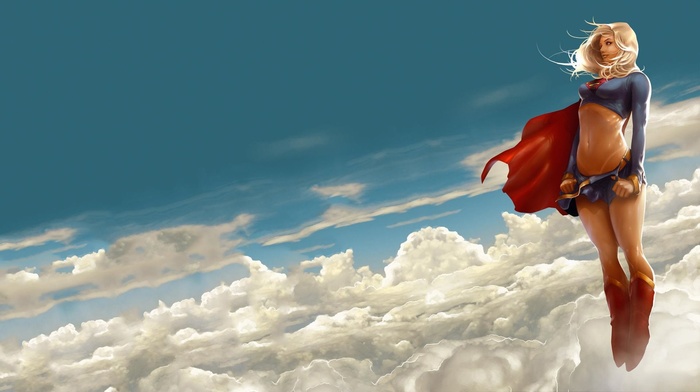 illustration, DC Comics, Supergirl