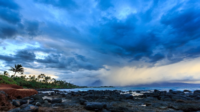 landscape, nature, clouds