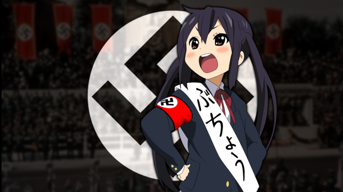 K, on, Nazi, anime, Nakano Azusa, anime girls