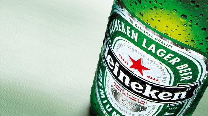 beer, Heineken, macro, photography, bottles