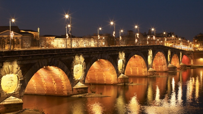 Toulouse, France, Garonne, Pont, Neuf