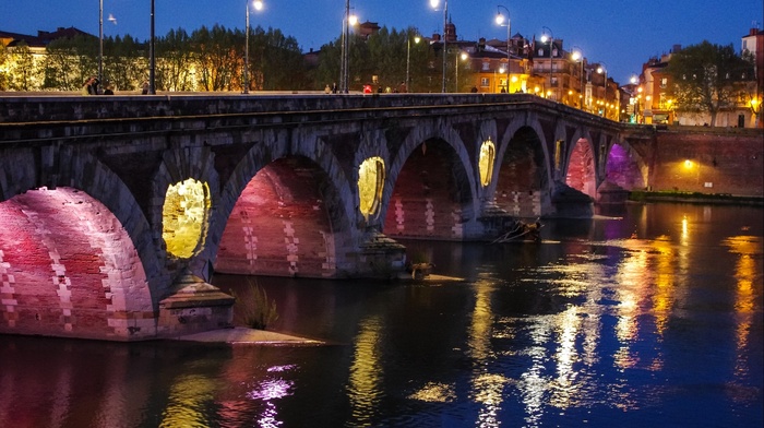 Garonne, Pont, Neuf, France, Toulouse