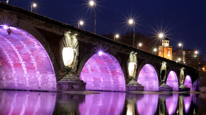 Pont, Neuf, Garonne, Toulouse, France