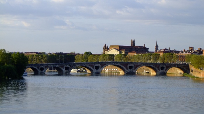 Toulouse, Garonne, France, Pont, Neuf