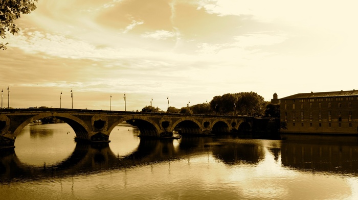 Toulouse, Pont, Neuf, France, Garonne