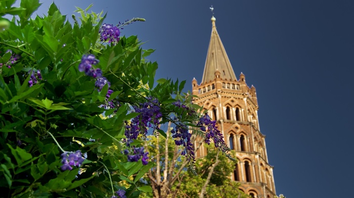 church, Toulouse, France, Basilique Saint, Sernin, monuments