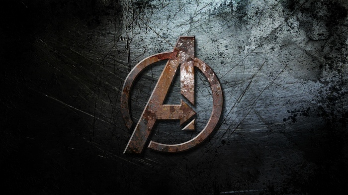 The Avengers, grunge, logo
