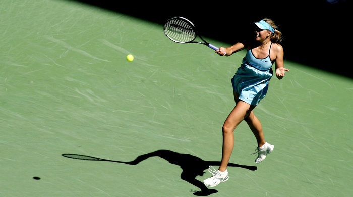 girl, hard nipples, Maria Sharapova, tennis