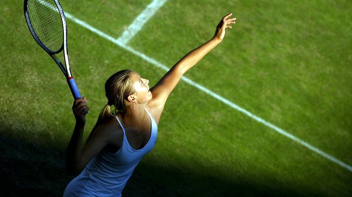 Maria Sharapova, tennis, girl, blonde