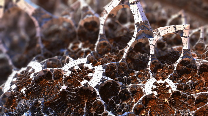abstract, 3D fractal