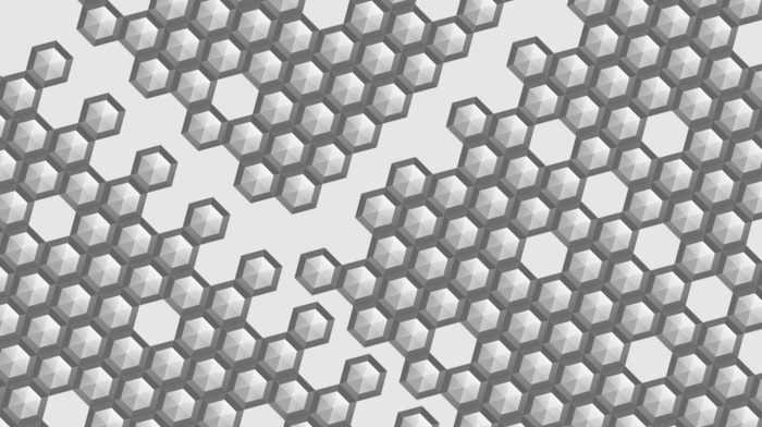 hexagon, bright, cells, simple, Tile
