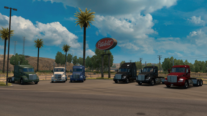 American Truck Simulator, ATS, Kenworth, Peterbilt, trucks