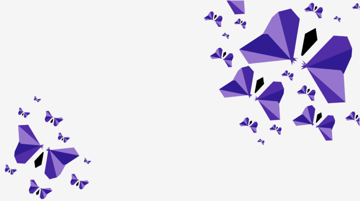black butterfly