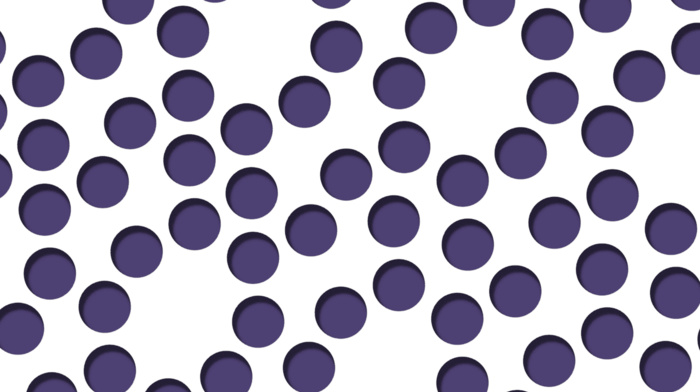 circle, polka dots