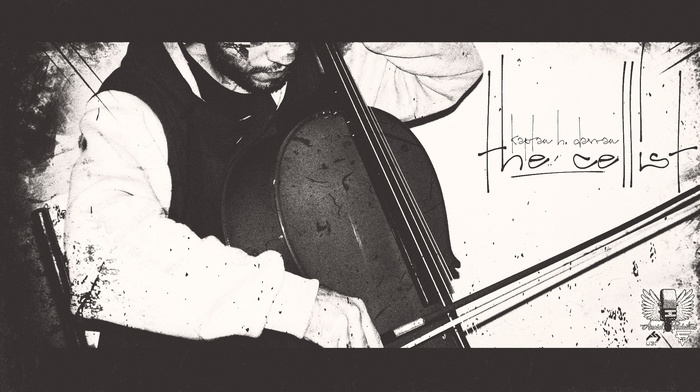 Aerosol Productions, album covers, cello, the cellist, monochrome, Kaptan H. Davran