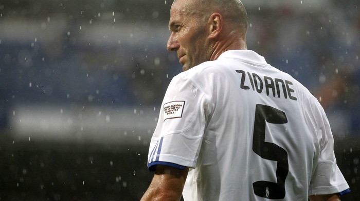 Zinedine Zidane, footballers, soccer