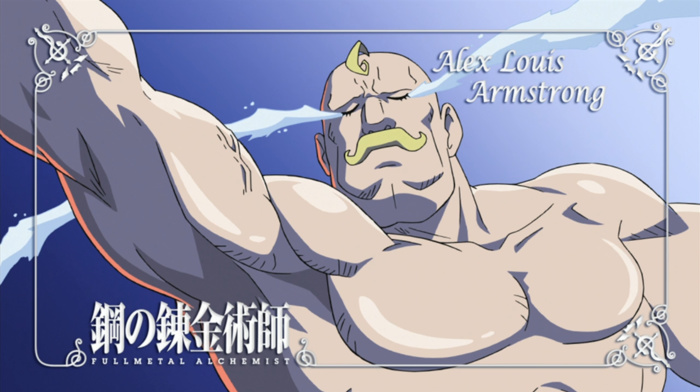 Fullmetal Alchemist Brotherhood, Alex Armstrong