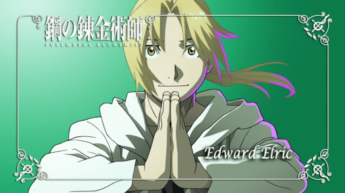 Fullmetal Alchemist Brotherhood, Elric Edward