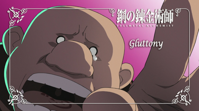 Fullmetal Alchemist Brotherhood, homunculus, Gluttony