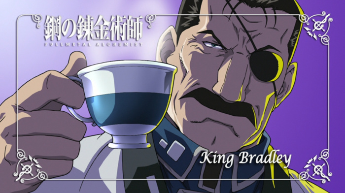 homunculus, Fullmetal Alchemist Brotherhood, King Bradley