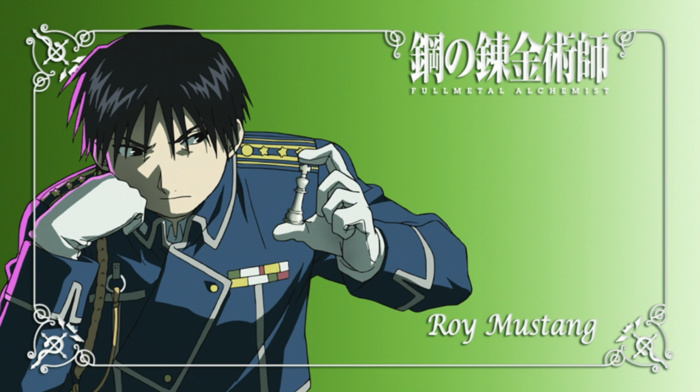 Fullmetal Alchemist Brotherhood, Roy Mustang