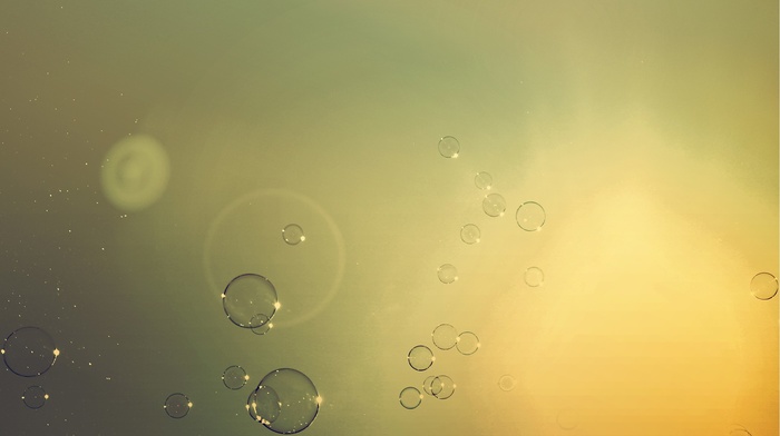 bubbles, abstract