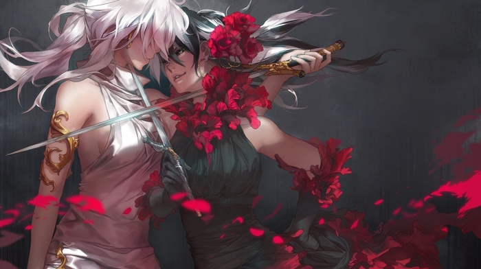 Carciphona, anime girls, anime