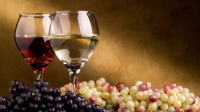 glass, grapes, food, alcohol, wine