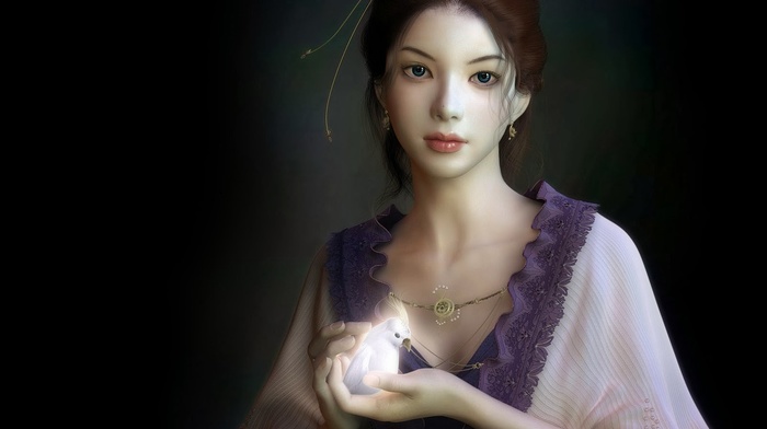 fantasy art, artwork, girl