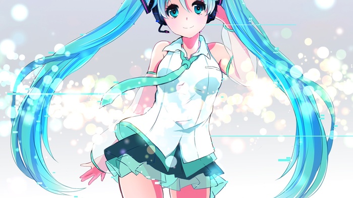 Vocaloid, Hatsune Miku, anime girls, anime